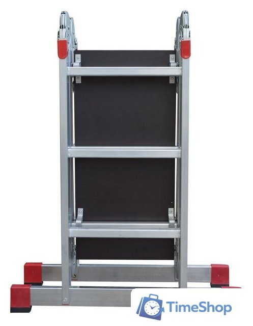 Лестница-трансформер Новая высота NV 333 с помостом профессиональная 4x3 ступени - Изображение №10 — Интернет-магазин Time-Shop