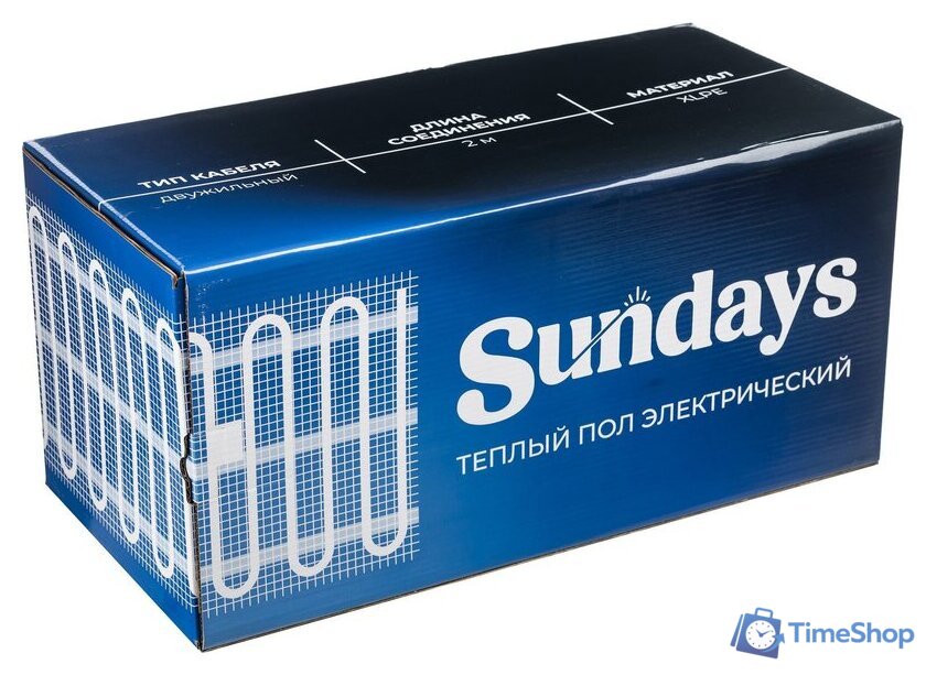 Нагревательный мат Sundays 1350Вт (9м2) - Изображение №12 — Интернет-магазин Time-Shop
