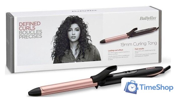 Круглая  плойка BaByliss C450E - Изображение №5 — Интернет-магазин Time-Shop