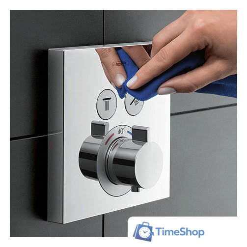 Смеситель без скрытого механизма Hansgrohe ShowerSelect 15763000 - Изображение №3 — Интернет-магазин Time-Shop