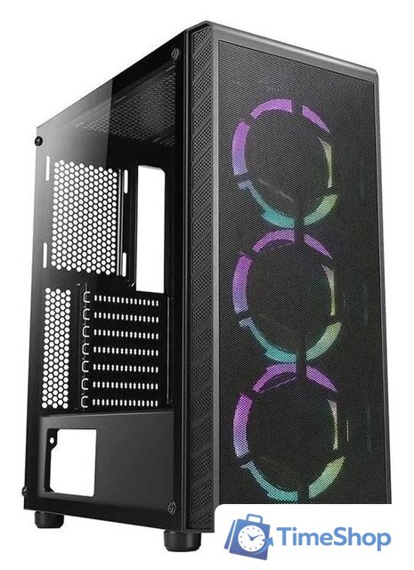 Корпус AZZA Prime 360E (черный) - Изображение №1 — Интернет-магазин Time-Shop