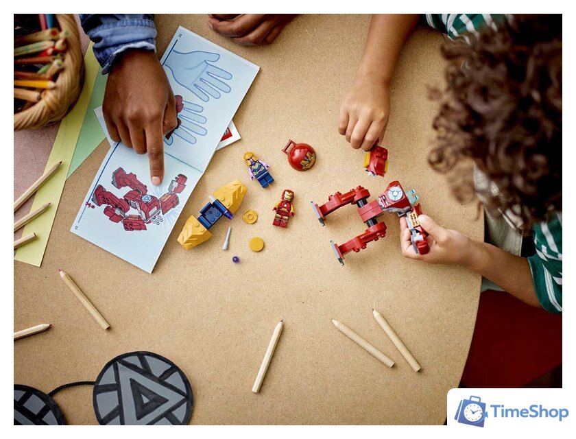 Конструктор LEGO Marvel Super Heroes 76263 Железный человек: Халкбастер против Таноса - Изображение №10 — Интернет-магазин Time-Shop