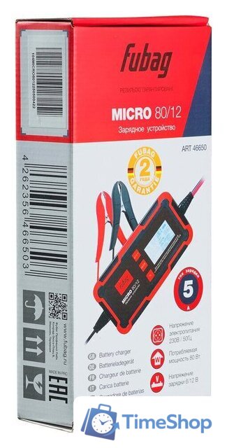 Зарядное устройство Fubag Micro 80/12 46650 - Изображение №6 — Интернет-магазин Time-Shop