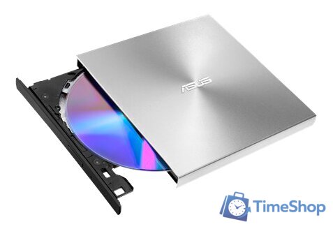 Оптический привод ASUS ZenDrive U9M SDRW-08U9M-U (серебристый) - Изображение №5 — Интернет-магазин Time-Shop