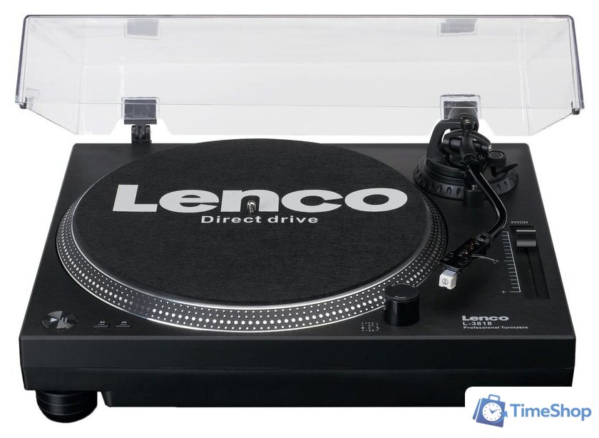 Виниловый проигрыватель Lenco L-3818 (черный) - Изображение №1 — Интернет-магазин Time-Shop