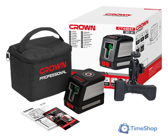 Лазерный нивелир Crown CT44047 - Изображение №1 — Интернет-магазин Time-Shop