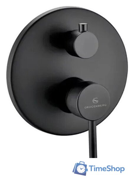 Душевая система  Grocenberg GB5099BL-1 (черный матовый) - Изображение №4 — Интернет-магазин Time-Shop