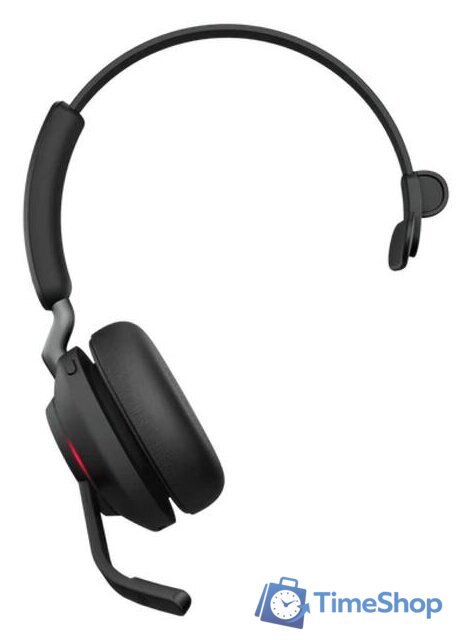 Офисная гарнитура Jabra Evolve2 65 UC Mono USB-A (черный) - Изображение №3 — Интернет-магазин Time-Shop