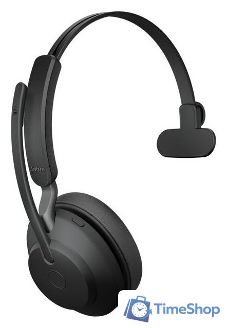 Офисная гарнитура Jabra Evolve2 65 UC Mono USB-A (черный) - Изображение №2 — Интернет-магазин Time-Shop