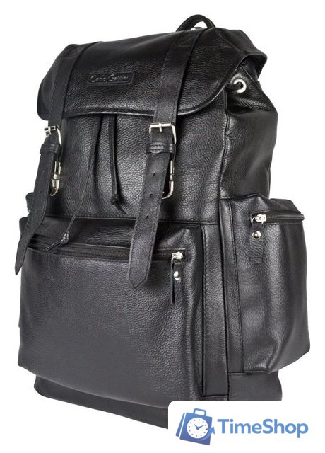 Городской рюкзак Carlo Gattini Classico Voltaggio 3091-01 (черный) - Изображение №1 — Интернет-магазин Time-Shop