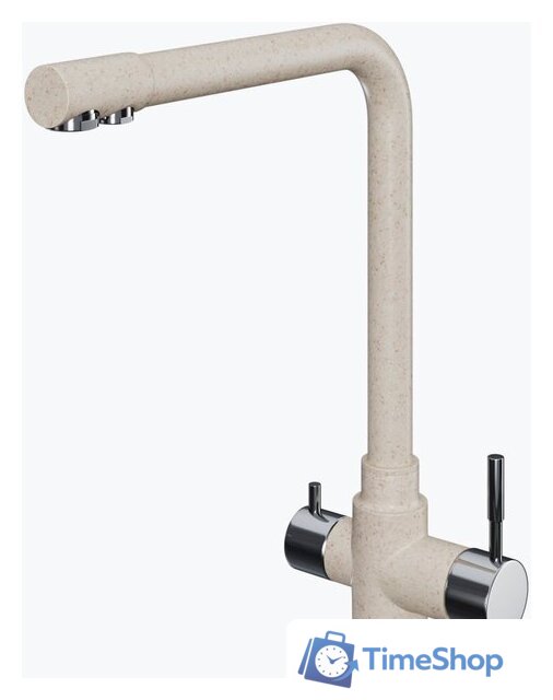 Смеситель Polygran Вега (кремовый 327) - Изображение №1 — Интернет-магазин Time-Shop