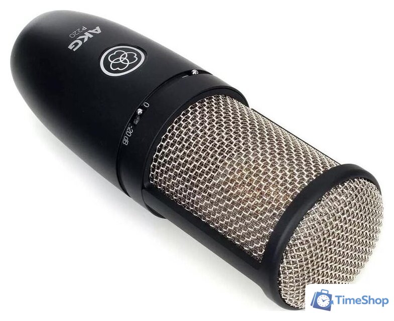 Проводной микрофон AKG P220 (черный) - Изображение №2 — Интернет-магазин Time-Shop