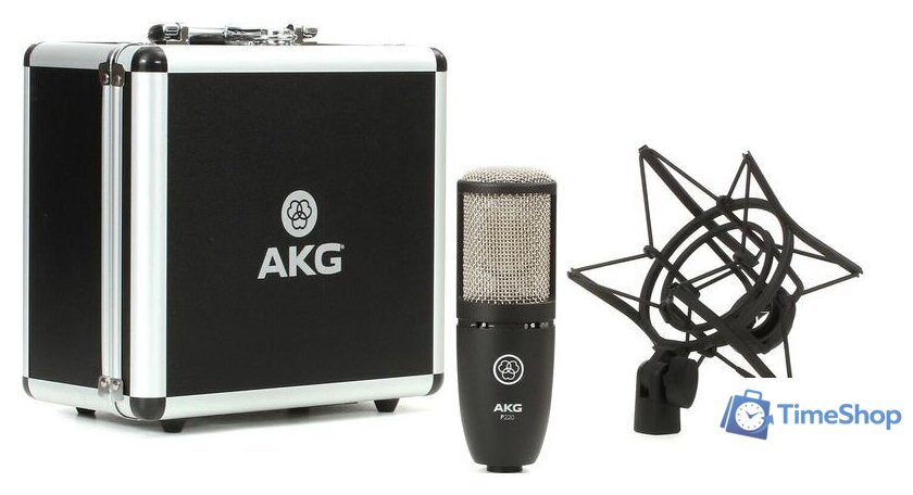 Проводной микрофон AKG P220 (черный) - Изображение №5 — Интернет-магазин Time-Shop