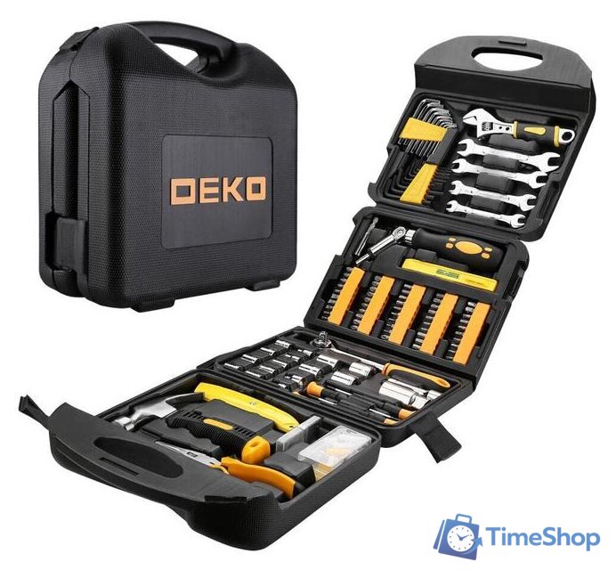 Универсальный набор инструментов Deko DKMT165 (165 предметов) - Изображение №1 — Интернет-магазин Time-Shop