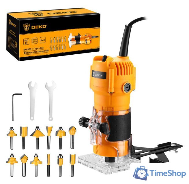 Кромочно-петельный фрезер Deko DKR800 SET 12 - Изображение №1 — Интернет-магазин Time-Shop