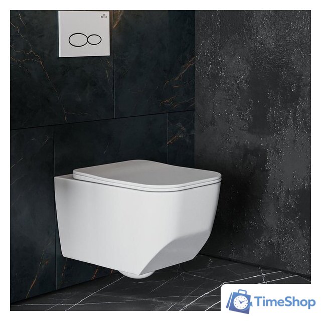 Унитаз подвесной Roxen Boro 530145-01 Rimless Soft Close - Изображение №3 — Интернет-магазин Time-Shop