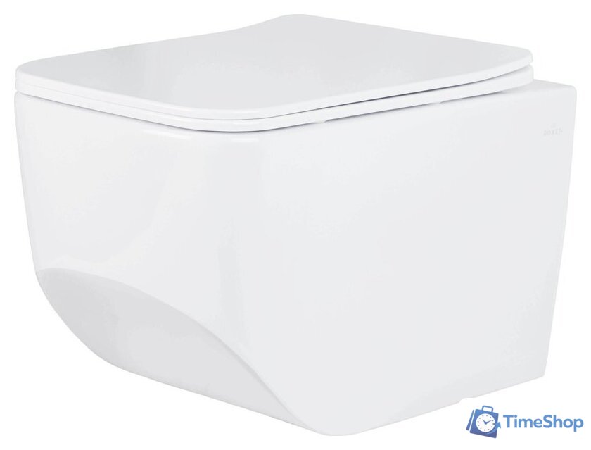 Унитаз подвесной Roxen Boro 530145-01 Rimless Soft Close - Изображение №5 — Интернет-магазин Time-Shop