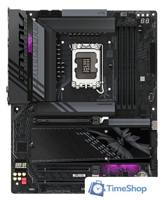 Материнская плата Gigabyte Z890 Aorus Elite WiFi7 - Изображение №1 — Интернет-магазин Time-Shop