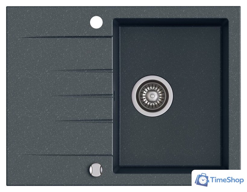 Кухонная мойка Kernau KGS V 4565A 1B1D Graphite - Изображение №1 — Интернет-магазин Time-Shop