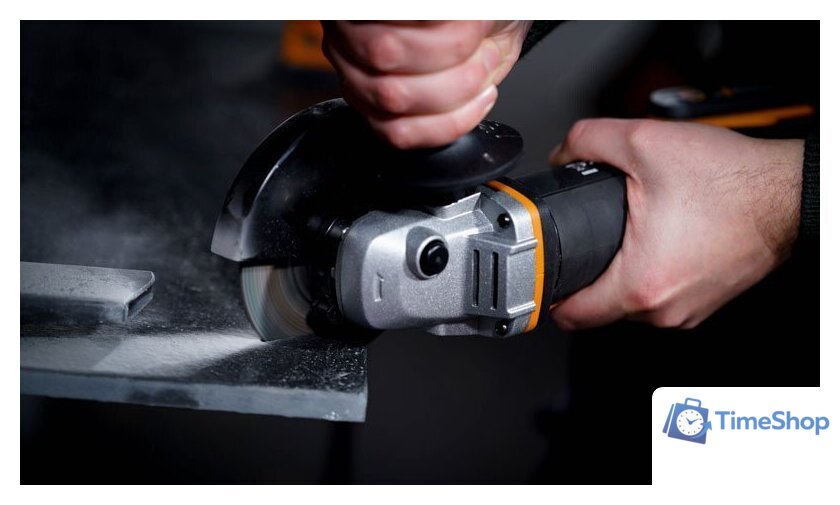 Угловая шлифмашина Worx WX803 (с 2-мя АКБ, кейс) - Изображение №9 — Интернет-магазин Time-Shop