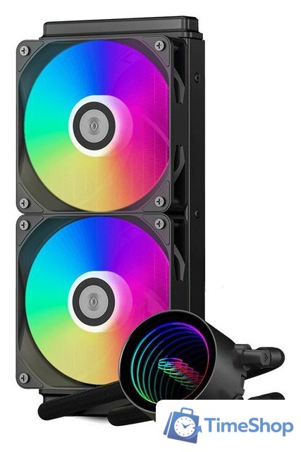 Система жидкостного охлаждения для процессора PCCooler DA240 V2 ARGB (черный) - Изображение №1 — Интернет-магазин Time-Shop