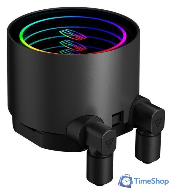 Система жидкостного охлаждения для процессора PCCooler DA240 V2 ARGB (черный) - Изображение №3 — Интернет-магазин Time-Shop
