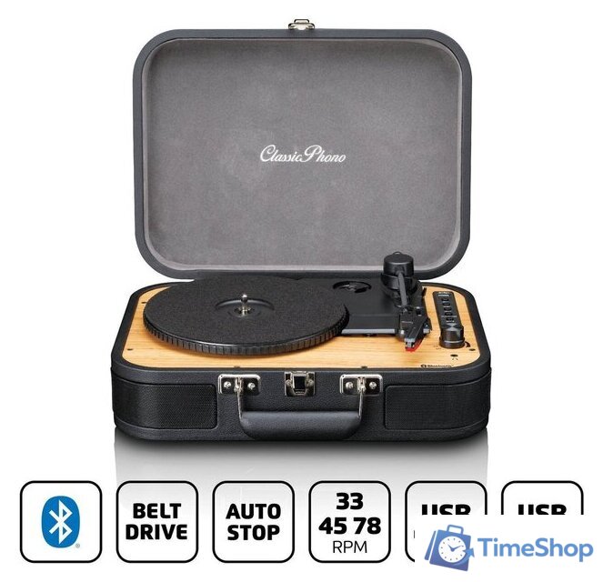 Виниловый проигрыватель Lenco TT-116 (черный) - Изображение №3 — Интернет-магазин Time-Shop