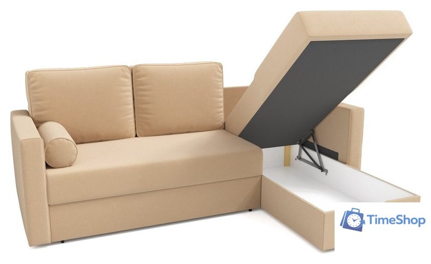 Угловой диван Mio Tesoro Кронус (Velutto 59, сван) - Изображение №6 — Интернет-магазин Time-Shop