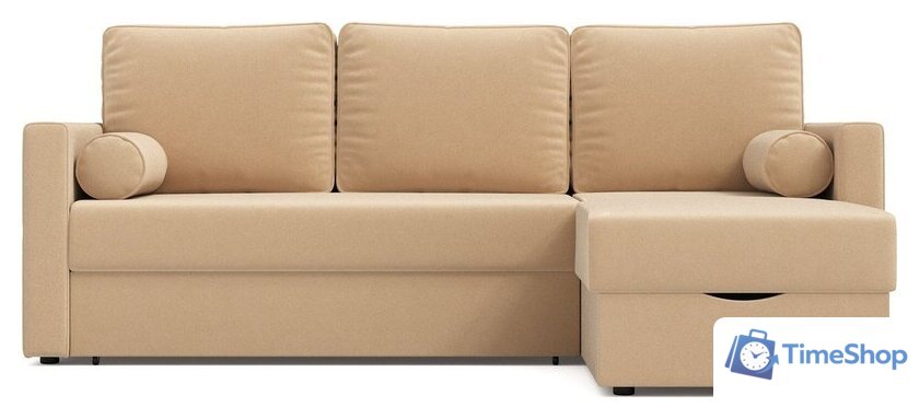 Угловой диван Mio Tesoro Кронус (Velutto 59, сван) - Изображение №3 — Интернет-магазин Time-Shop