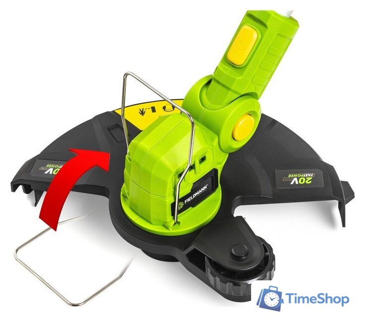 Триммер Fieldmann FZS 70105-0 (без АКБ) - Изображение №8 — Интернет-магазин Time-Shop