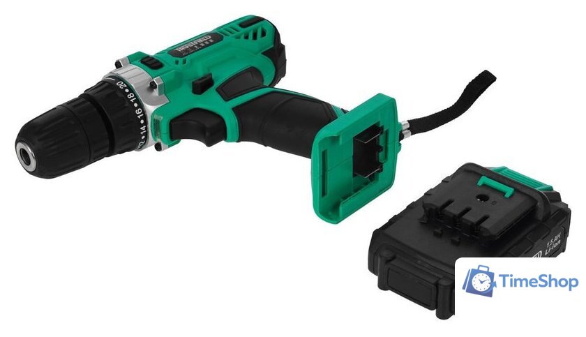 Дрель-шуруповерт Trustfield ETCD-18.2.1 (с 2-мя АКБ, кейс) - Изображение №6 — Интернет-магазин Time-Shop