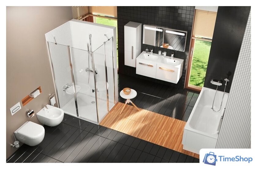 Биде Ravak Uni Chrome X01517 - Изображение №8 — Интернет-магазин Time-Shop