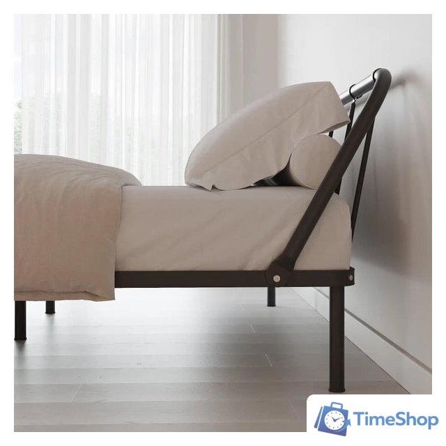 Кровать Домаклево Мира 140x200 (черный) - Изображение №5 — Интернет-магазин Time-Shop