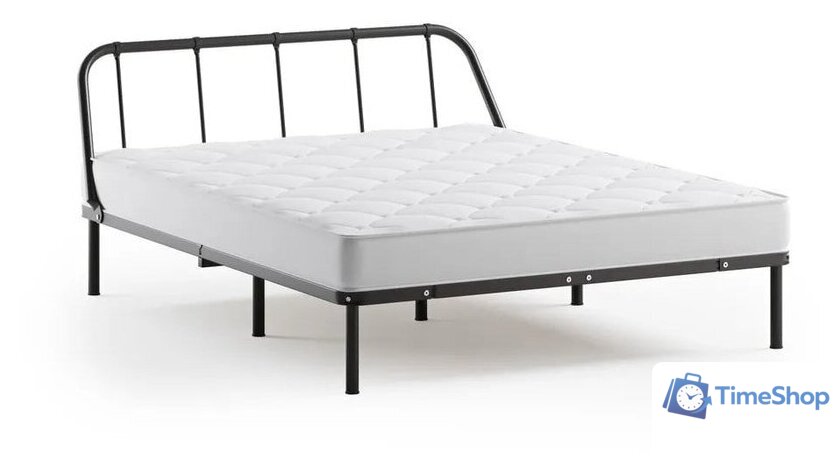 Кровать Домаклево Мира 140x200 (черный) - Изображение №2 — Интернет-магазин Time-Shop