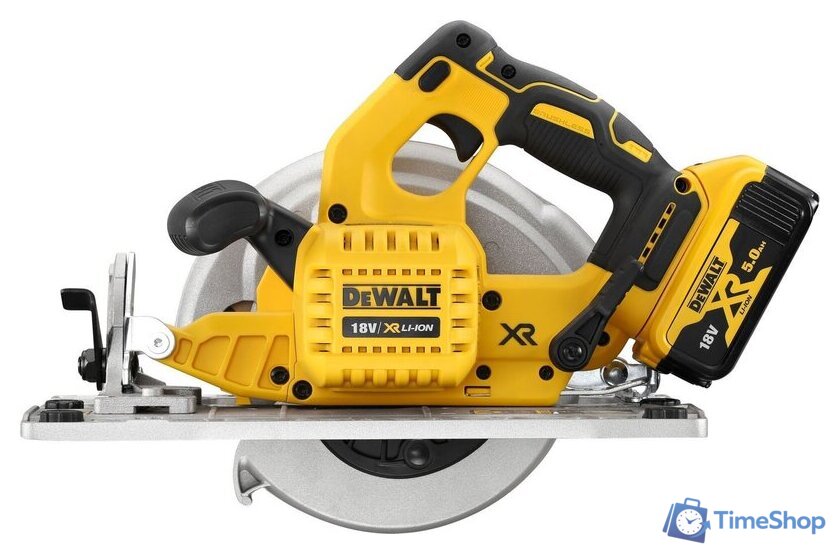 Дисковая (циркулярная) пила DeWalt DCS572P2 (с 2-мя АКБ) - Изображение №3 — Интернет-магазин Time-Shop
