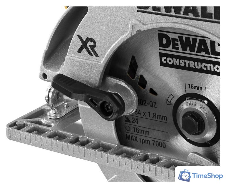 Дисковая (циркулярная) пила DeWalt DCS572P2 (с 2-мя АКБ) - Изображение №6 — Интернет-магазин Time-Shop