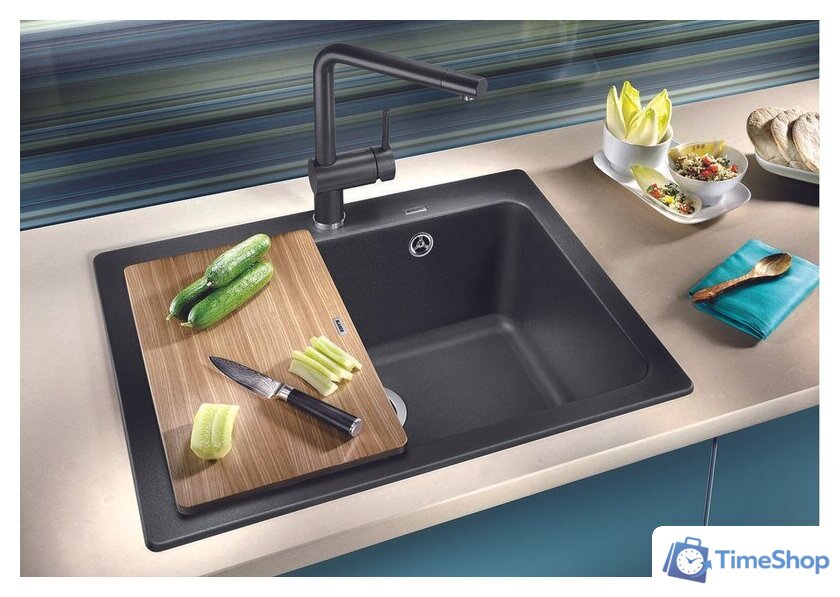 Кухонная мойка Blanco Naya 6 527311 (вулканический серый) - Изображение №2 — Интернет-магазин Time-Shop