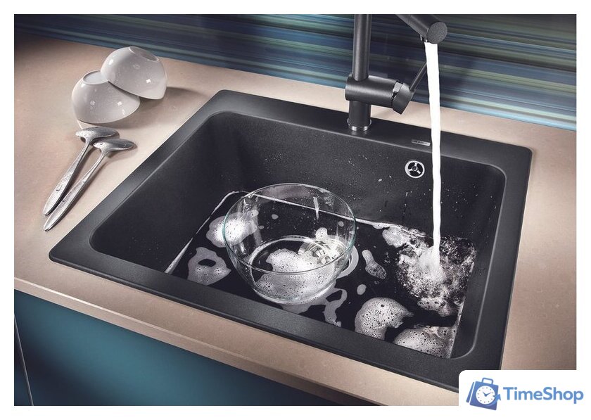Кухонная мойка Blanco Naya 6 527311 (вулканический серый) - Изображение №3 — Интернет-магазин Time-Shop