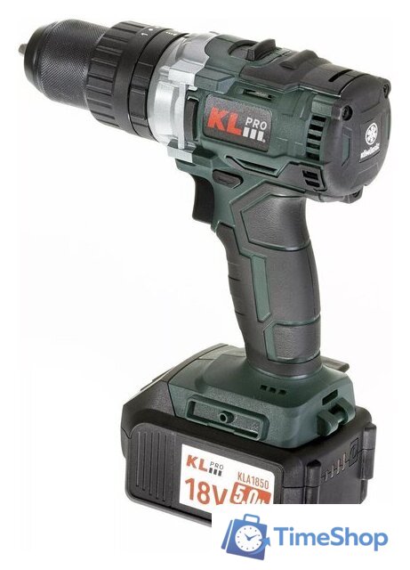 Ударная дрель-шуруповерт KLPRO KLDM18B-50 (с 2-мя АКБ, кейс) - Изображение №8 — Интернет-магазин Time-Shop