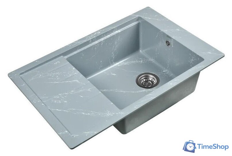Кухонная мойка Wisent WB28-17 (с сифоном GER013) - Изображение №3 — Интернет-магазин Time-Shop