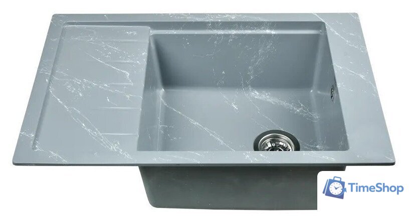 Кухонная мойка Wisent WB28-17 (с сифоном GER013) - Изображение №2 — Интернет-магазин Time-Shop