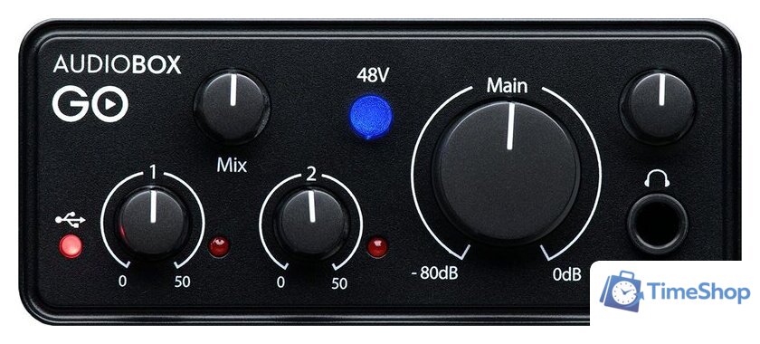Аудиоинтерфейс PreSonus AudioBox GO - Изображение №1 — Интернет-магазин Time-Shop