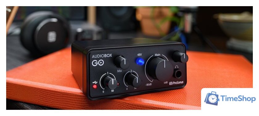 Аудиоинтерфейс PreSonus AudioBox GO - Изображение №7 — Интернет-магазин Time-Shop