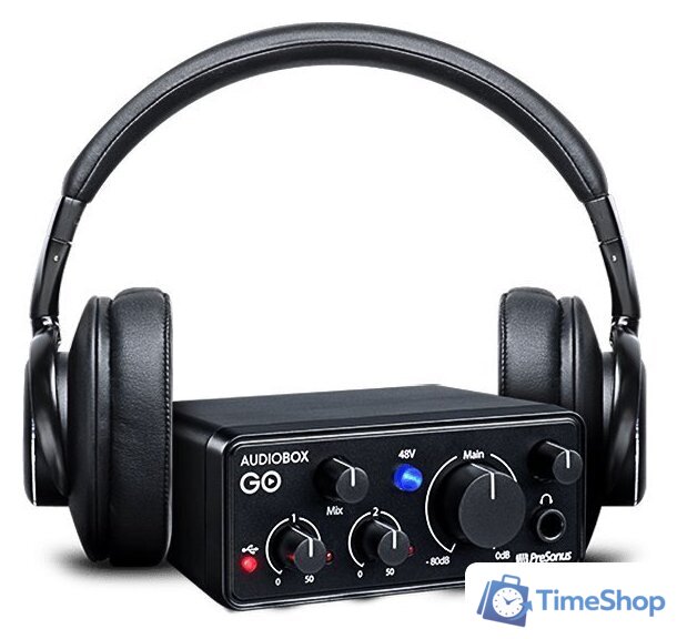 Аудиоинтерфейс PreSonus AudioBox GO - Изображение №4 — Интернет-магазин Time-Shop