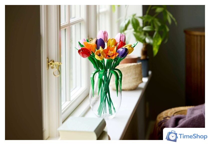 Конструктор LEGO The Botanical Collection 11501 Букет Тюльпанов - Изображение №6 — Интернет-магазин Time-Shop