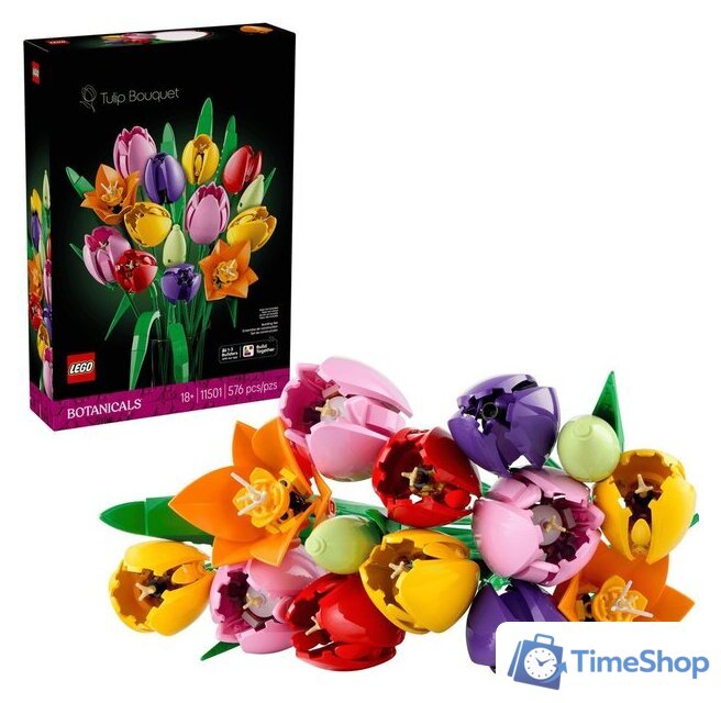 Конструктор LEGO The Botanical Collection 11501 Букет Тюльпанов - Изображение №1 — Интернет-магазин Time-Shop