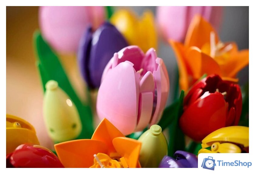 Конструктор LEGO The Botanical Collection 11501 Букет Тюльпанов - Изображение №9 — Интернет-магазин Time-Shop