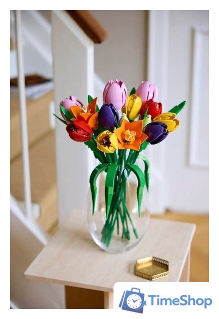 Конструктор LEGO The Botanical Collection 11501 Букет Тюльпанов - Изображение №11 — Интернет-магазин Time-Shop