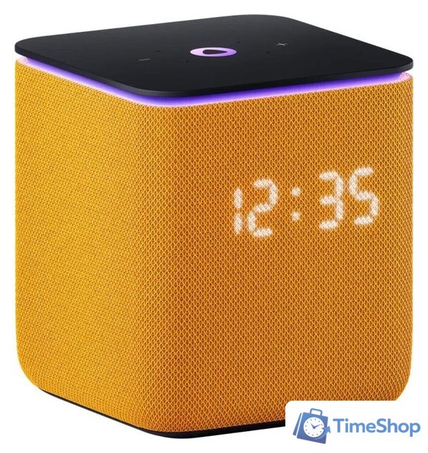 Умная колонка Яндекс Станция Миди (оранжевый) - Изображение №1 — Интернет-магазин Time-Shop