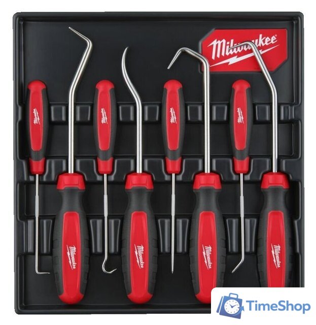 Набор крюков  Milwaukee 4932480569 (8 предметов) - Изображение №2 — Интернет-магазин Time-Shop